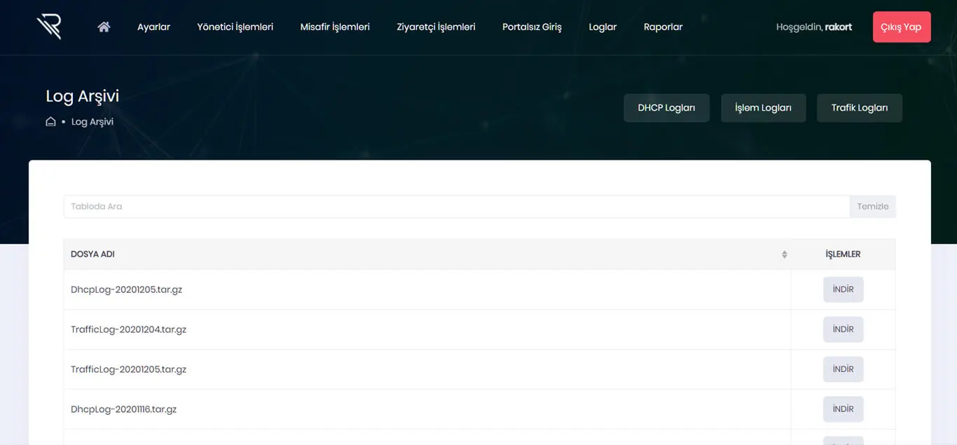 Arkspot - Log Arşivi